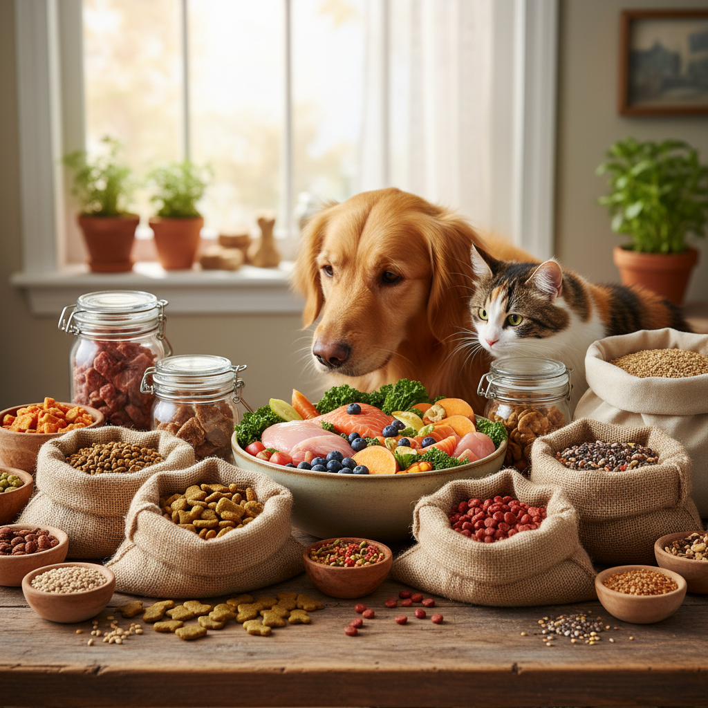 Voeding en zorg voor uw huisdier